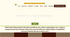 Desktop Screenshot of hotelestanciaimperial.com.br